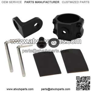 For Can-Am Maverick X3 Rear LED Flag Whip Antenna Reverse Light Mount Bracket