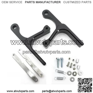 Black Door Handle Set For Can-Am 4x4 Maverick X3MaMax R 2017-2022 Aluminum