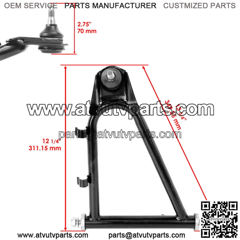 Front Upper Left And Right A-Arms for Yamaha Banshee 350 YFZ350 1991-2006 - Image 3