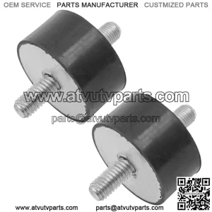 Set of 2 Rear Engine Mount Isolators for Polaris Sportsman 800 HO EFI 2005-2014 (For: Polaris Sportsman 800)