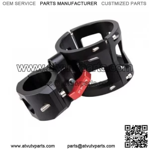 Dragonfire Racing Quick Release Fire Extinguisher Mount Matte Black (For: More than one vehicle)