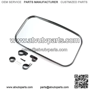 Black 1.75" Roll Bar UTV Rear View Mirrors For Polaris Polaris RZR XP Arctic Cat (For: More than one vehicle)