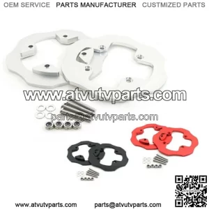 CNC Dual Sprocket Guard Chain Protectors For Honda TRX450ER TRX 450ER 2006-2014 (For: Honda)