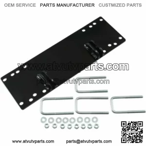 Utility Snow Plow Bottom Mounting Plate Offroad ATV Kawasaki Yamaha Rhino (Fits: Yamaha Rhino 660)