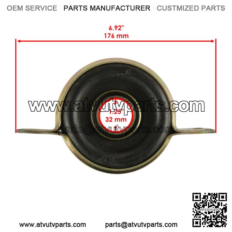 Front Rear Propeller Shaft Bearing Carrier For Polaris RZR XP 1000 2015-2019 - Image 2