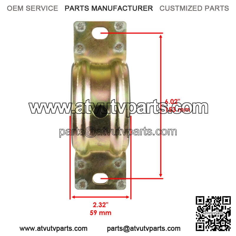 Front Rear Propeller Shaft Bearing Carrier For Polaris RZR XP 1000 2015-2019 - Image 3