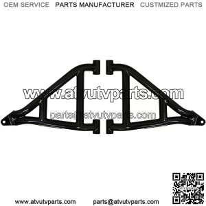 High Clearance Front A-Arms for 2015-2021 Polaris Ranger Midsize 570 / Crew - 1.5'' Forward Offset - Black