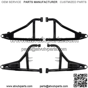 Heavy Duty 1.5" Forward Offset A-Arms for Polaris RZR PRO XP / 4 (2020+) - Black