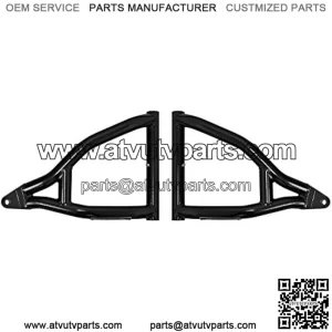 High Clearance 1.5" Forward Offset A-Arms for Polaris Sportsman 500/570 / 700/800 (See Fitment) - BLACK