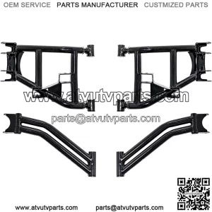 Rear A-Arms for 2019+ Can-Am Maverick Sport 1000/1000 DPS/ 1000R DPS/ 1000 DPS Max | UV-resistant Powder Coat Finish | Adjustable Pivot Blocks | Fit up to 34 Tires with 1.5" Clearance