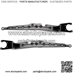 High Clearance Rear Trailing Arms Compatible with 2020+ Polaris RZR PRO XP/PRO XP 4 | Additional 1.5 of Ground Clearance | Reinforced Shock and Sway Bar Mounts