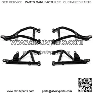 High Clearance 1.5" Forward Offset A-Arms for Can-Am Maverick Sport (2019+) - Black