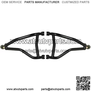 High Clearance Front A-Arms for Can-Am Maverick DPS/XMR/XRS/MAX/Turbo (See Fitment) - Black