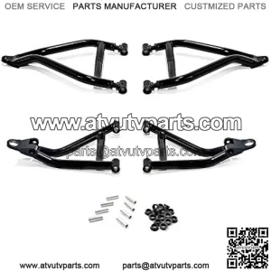 High Clearance 1.5" Forward Offset A-Arms for Yamaha Viking/Viking VI (2014+) - Black