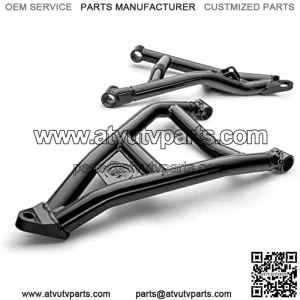 1.5" Forward Offset Atlas Pro A-Arms for 2019+ Honda Talon 1000X | Fit up to 32" Tires | Tubing 0.5" Larger Than Stock | Utilizes Stock A-Arm Bushings | Black