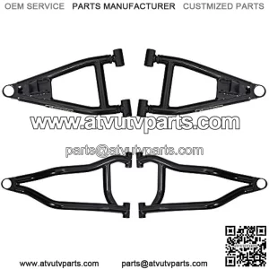 Arched Front 1.5" Forward A-Arms for Polaris Ranger Full Size 700 (2009) - Black