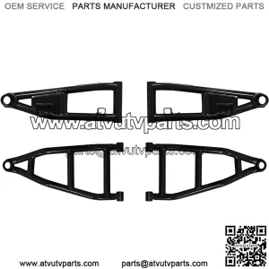 Heavy Duty 6" Lift Kit for Kawasaki Teryx 4/800 (2016+) - Black - Complete Kit with Rhino 2.0 Axles, Tie Rods, A Arms, Brake Lines, and More!