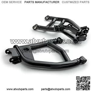 Atlas Pro High Clearance 1.5" Forward Offset A-Arms for 2020+ Can-Am Defender HD 10 DPS/XT/MAX (see fitment) | Black | Fit 31" Tires | 1.5" Tubing | Adjustable Pivot Block