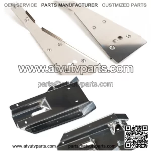 Full Chassis Glide & Swing Arm Skid Plate Gaurd Combo HONDA TRX450R TRX450ER