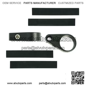 YFZ 450 YFZ 450R Banshee Blaster Brake Line Clamps Alba Racing  Black  BLC B