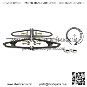 Yamaha YFZ 450  A Arms +2 +1  Chromoly  Adjustable 04 05 Brake Lines Clamps Alba