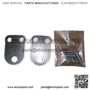 Pair Raw Steel Of CF Moto Uforce 1000 And 1000xl Whip Light Or Antenna Mount