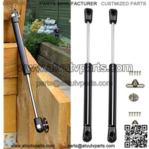 2 Pcs Gas Struts 10 Inch 35 lbs Prop Shock Lift Springs Rod Struts for Truck Pickup Truck Toolbox Wooden Box ATV Vehicle