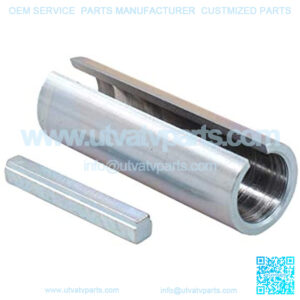 3/4" to 1" Inch Gas Engine Pulley Crank Shaft Sleeve Adapter Pulley Bore Reducer Bushing Sheave & Key Predator