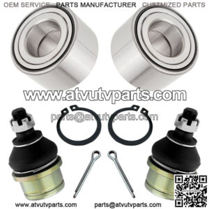 2 Front Wheel Knuckle Ball Bearing Joint For Honda TRX500 Foreman 500 4X4 14-19