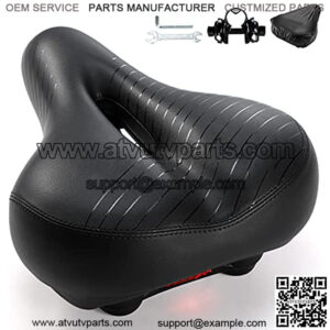 Memory Foam Bike Seat for Women and Men Wide