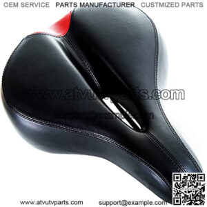 Bike Seat Cushion - able Bicycle Saddle for Men and Women - Universal Replacement Seats w/Wide Padded , Shock Absorbing Springs, Mounting Tools & Waterproof Rain Cover