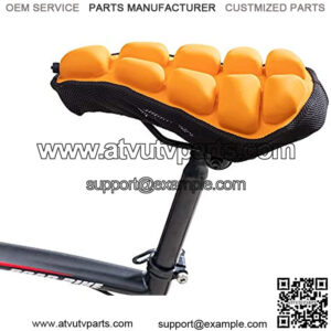 Air 3D Bike Seat Bicycle Seat Cushion Bike Saddle Cover able Replacement Shock Absorbing for Mountain Bike Hybrid and Stationary Exercise Bike