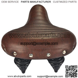 Bike Saddle Super-Soft able Shock Absorption Widened Bicycle Seat Suspension Cushion