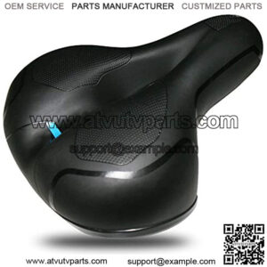 Bike Seat, able Bike Seats with Taillight Reflective Strip, Double Shock Absorber Ball Saddle Wide Bike Seat, Universal Fit Bicycle Seat for Mountain Bikes, Road Bikes, Exercise