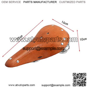 Vintage Bike Saddles Cowhide Bike Seat Classic Rivet Style Bicycle Saddle Shock Absorbing Springs Bicycle Seat able Durable