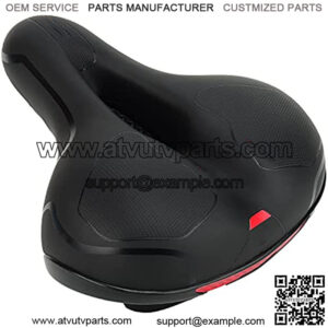 Bike Seat Cushion Shock Absorbing Ball Memory Foam Waterproof Bike Saddle Universal for Stationary Sports Indoor Mountain Road Bikes Bicycle Seat Black Red Black Blue Random Delivery