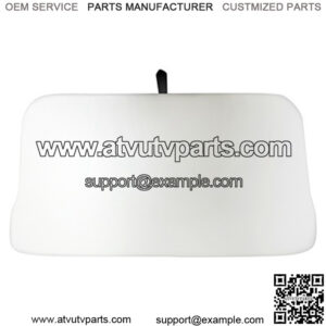 White Seat Bottom Assembly for - Gas (1973-93)