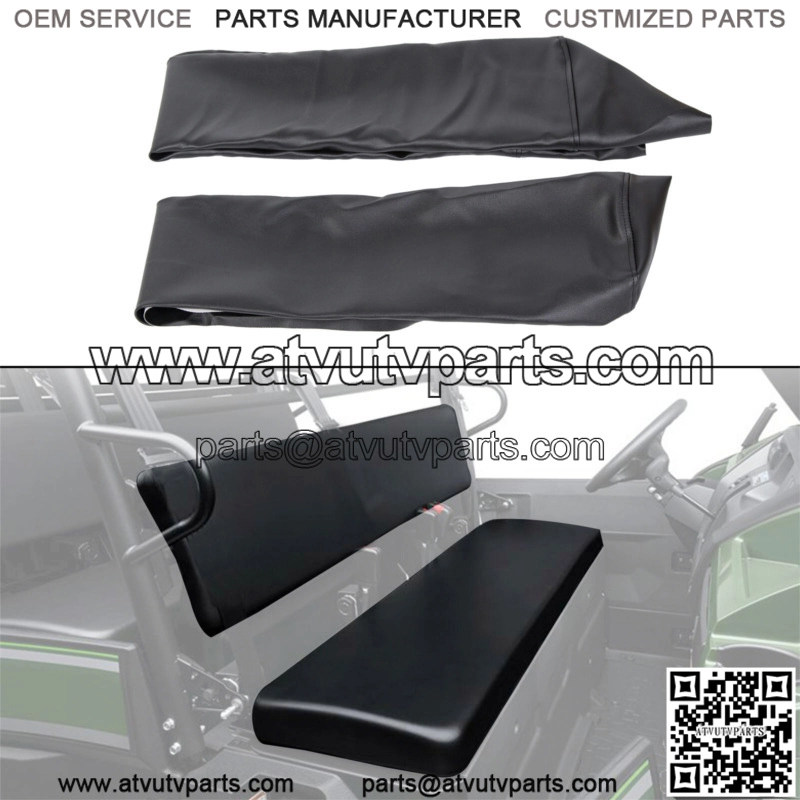 For Kawasaki Mule 4000 4010 4X4 SE Diesel 2009-2019 Black Seat Cover