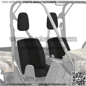 UTV Seat Cover For Yamaha Rhino 450 Rhino 660 Rhino 700 Black 4X4 2004-2013