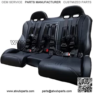 RZR 1000/900 Front or Rear Bench Seat With Harnesses