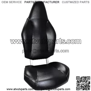PIT66 New Seat Cover Kit Seat Cover & Base Black Compatible with Polaris RZR 570 800 900 2012-2018/ACE 325 570 2014-2017