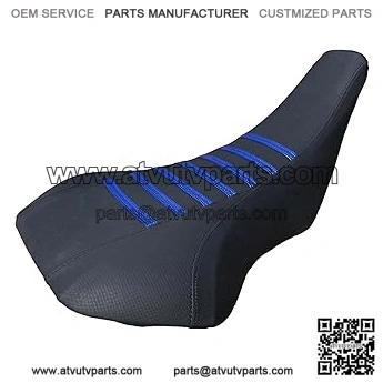 Seat Cover - Compatible Fit for Suzuki LTZ 400 Z400 2003-2008 (Blue Top/Black Side), Durable ATV Seat Protector
