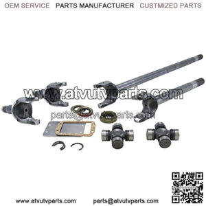 (YA W26018) 4340 Chrome-Moly Replacement Axle Kit for Ford Dana 60 Front Differential with 35 Spline