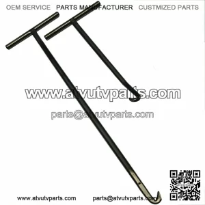 NEW 2-PCS EXHAUST SPRING PULLER SET UNIVERSAL 2 STROKE ATV UTV HANDLE HOOK TOOL