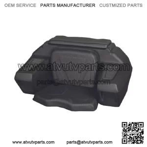 ATV Rear Passenger Seat Cargo Storage Helmet Trunk Box Luggage Lounger
