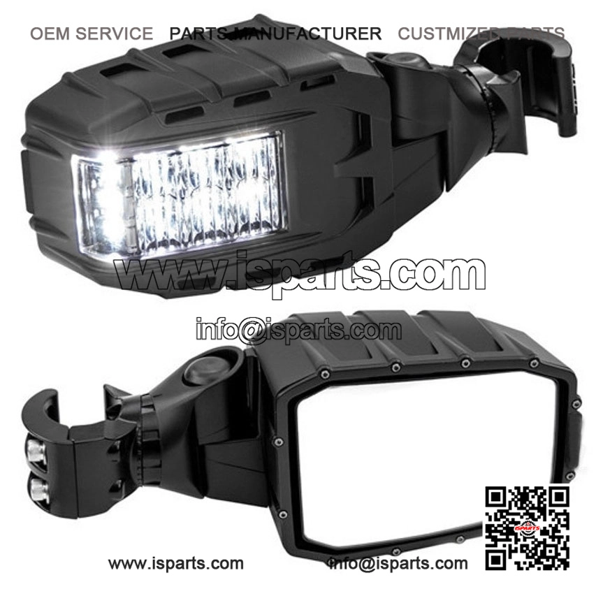 Off-Road LED UTV Side Mirrors for Polaris Ranger