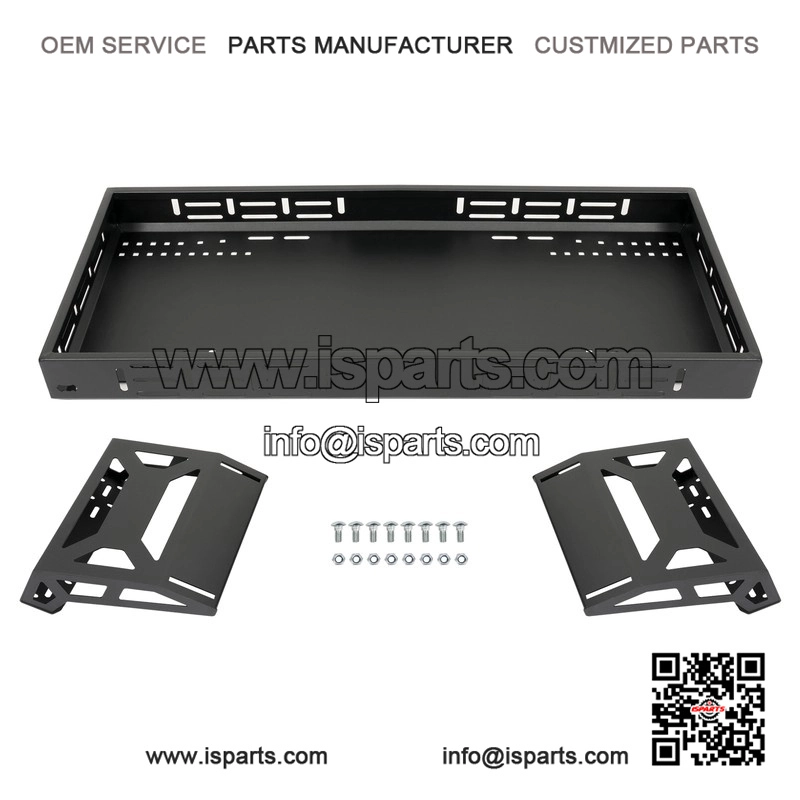 Overbed Cargo Rack Adjustable for Bed Rail Widths from 39.7" to 56.3" - Universal UTV