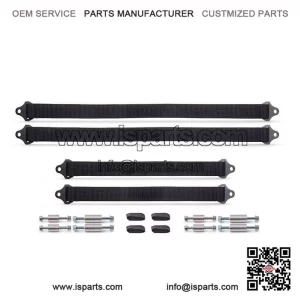 Front and Rear Limit Strap Kit for Polaris RZR XP Pro SXS Off Road UTV