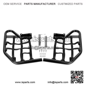 Standard Black Nerf Bars for Yamaha Raptor 125 250 ATV Quad Bike