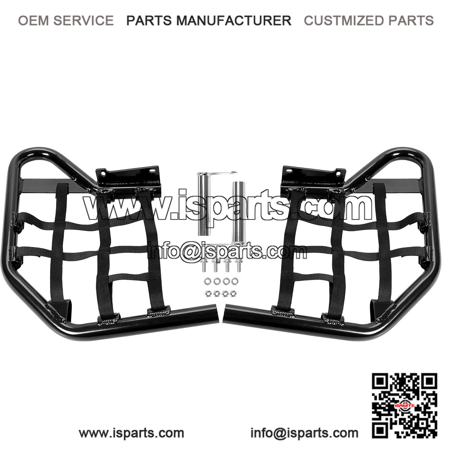 Standard Black Nerf Bars for Honda TRX400EX ATV